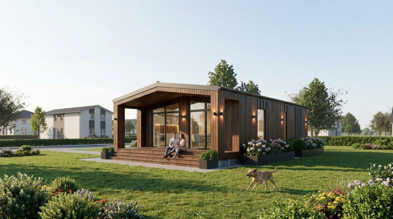 VN Modulhaus Musterhaus, Ansicht 5